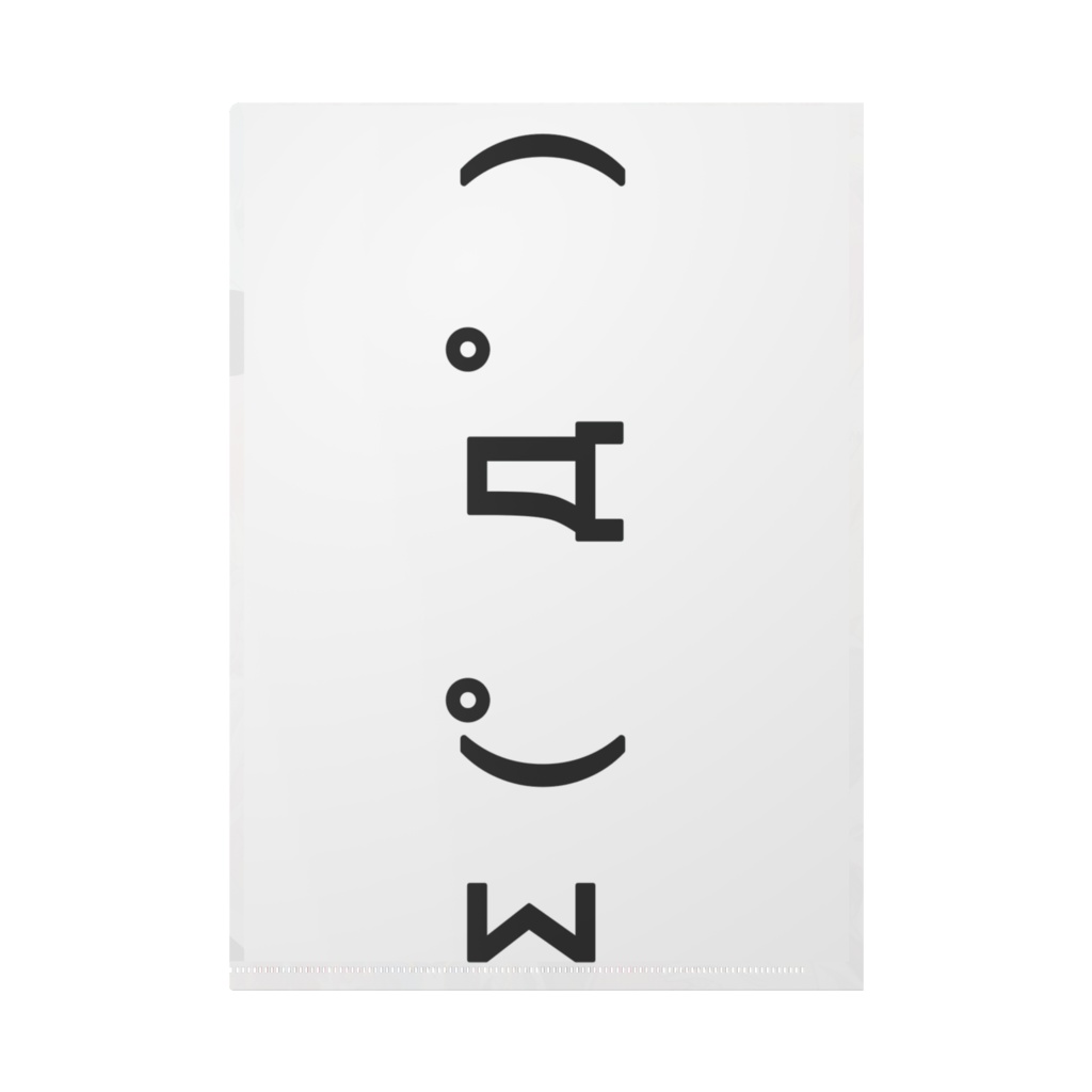 オリジナルクリアファイル