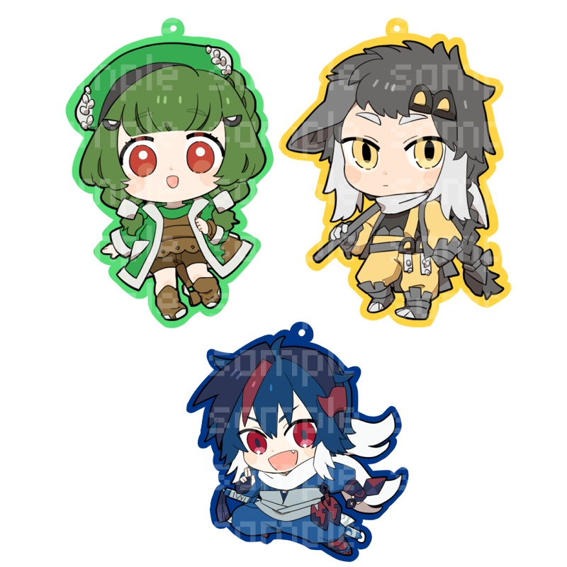 ツガほまアクキーセット+α