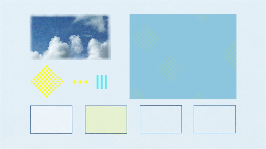 【お部屋zip付き】夜長亭 演出素材帖vol.02|『白雲と夏の約束』