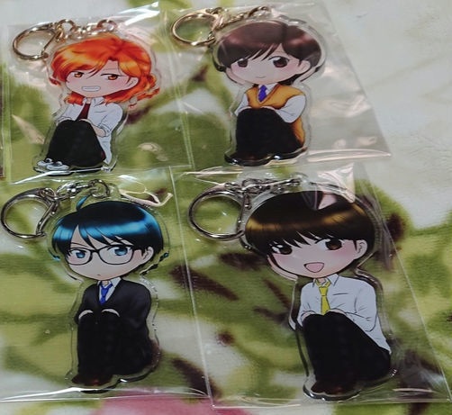 【通常発送】アクリルキーホルダー 全4種