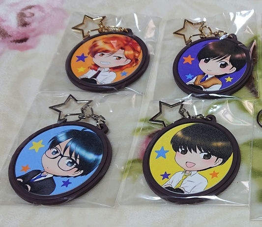 【通常発送】ラバーキーホルダー 全4種