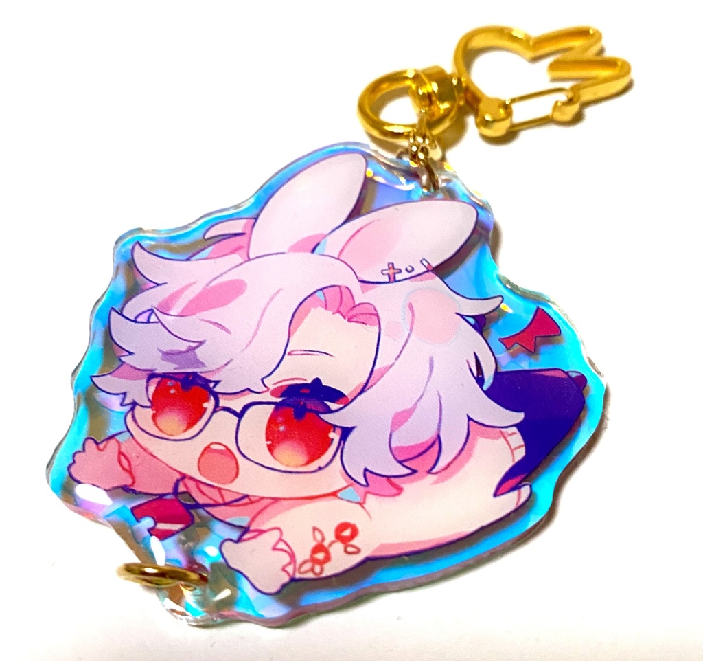 非公式】うさぎChroNoiR連結アクキー - ぽめごや - BOOTH