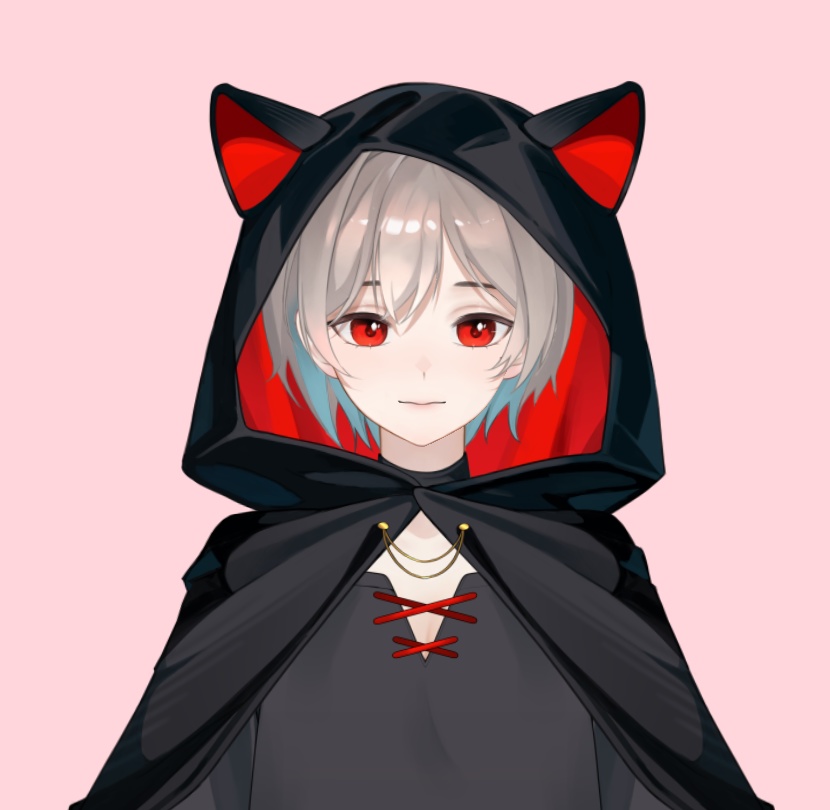 Cat Hoodie - Girl or Boy? 【Live2Dモデル】