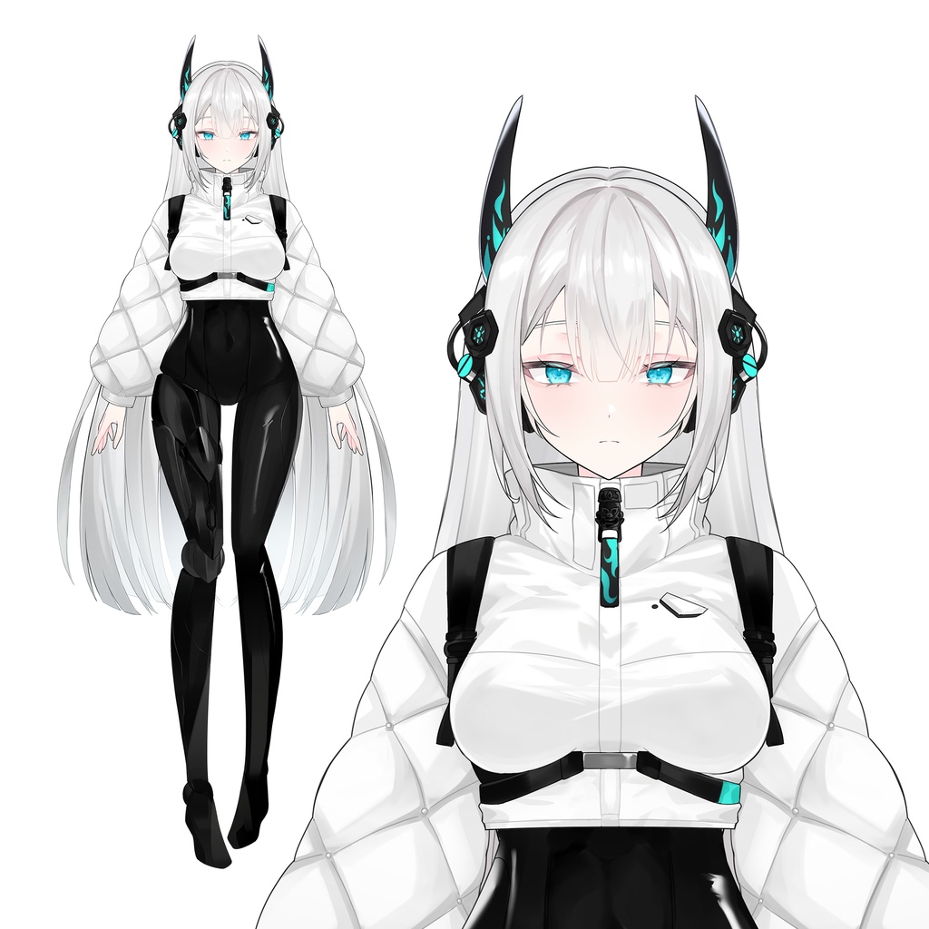 White Demon 【Live2Dモデル】