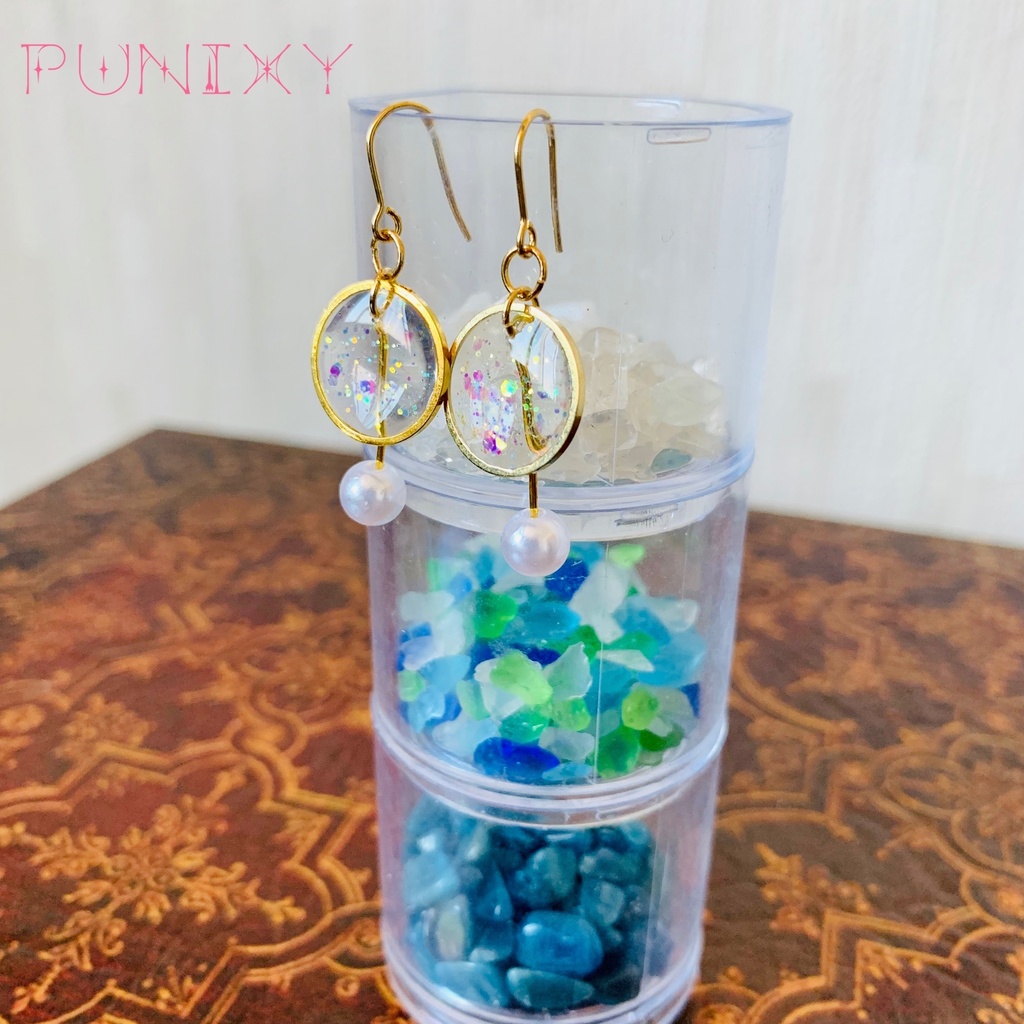 オーロラ☆揺れるピアス