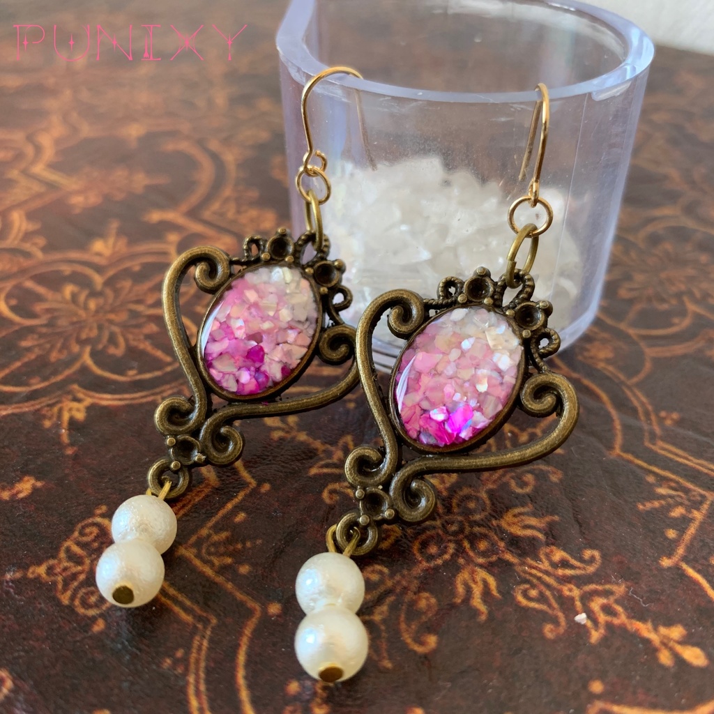 グラデーションアンティーク☆ピアス