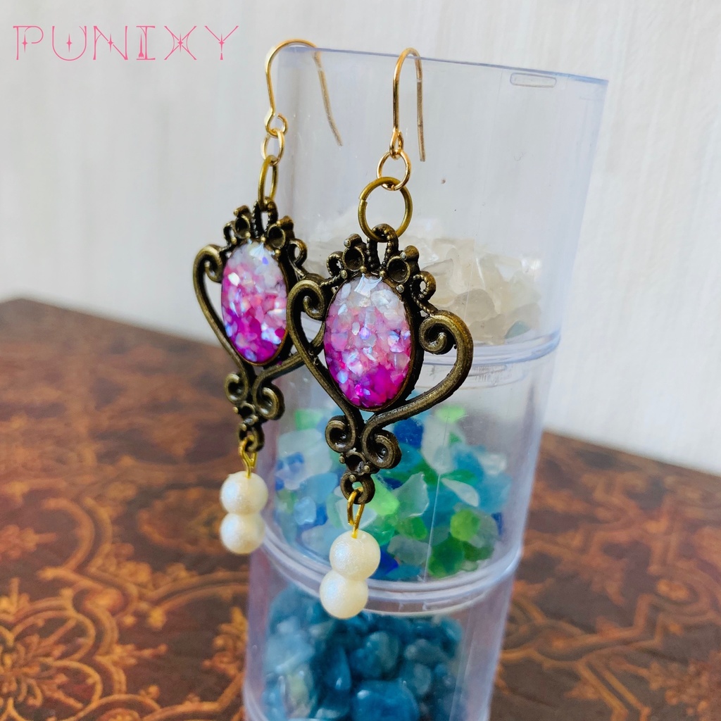 グラデーションアンティーク☆ピアス