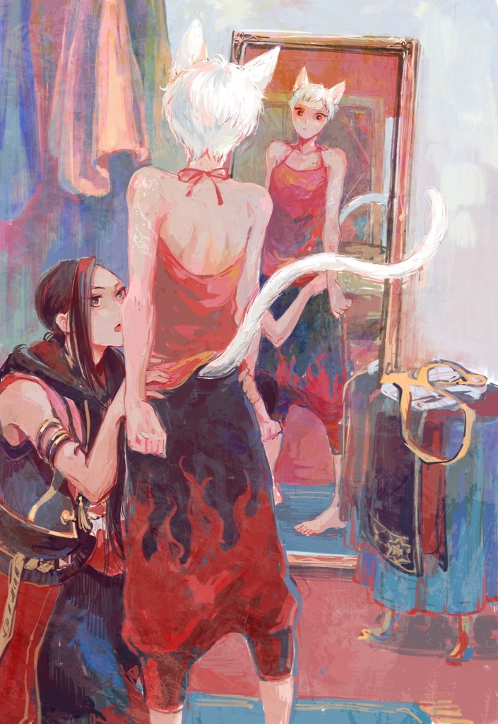 小話付きイラストカードセット(twst/カリジャミ)