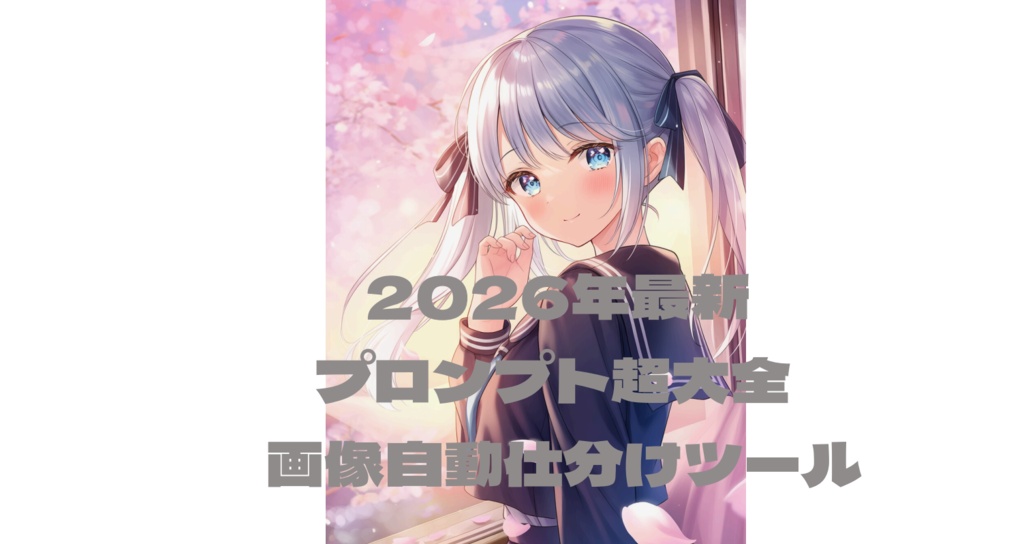 【2026年最新】画像生成AIプロンプト超大全 ＆ クリエイター支援・自動画像仕分けツールパック