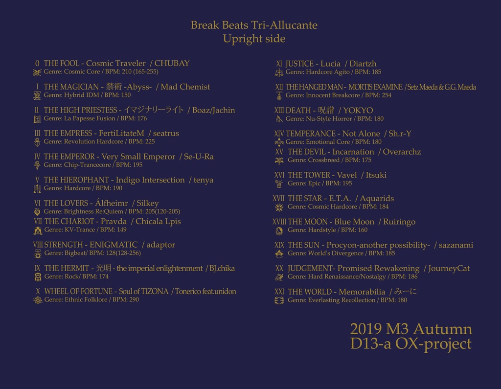 【DL版】Break :Beats Tri-Allucante(架空音ゲーボス曲コンピ)