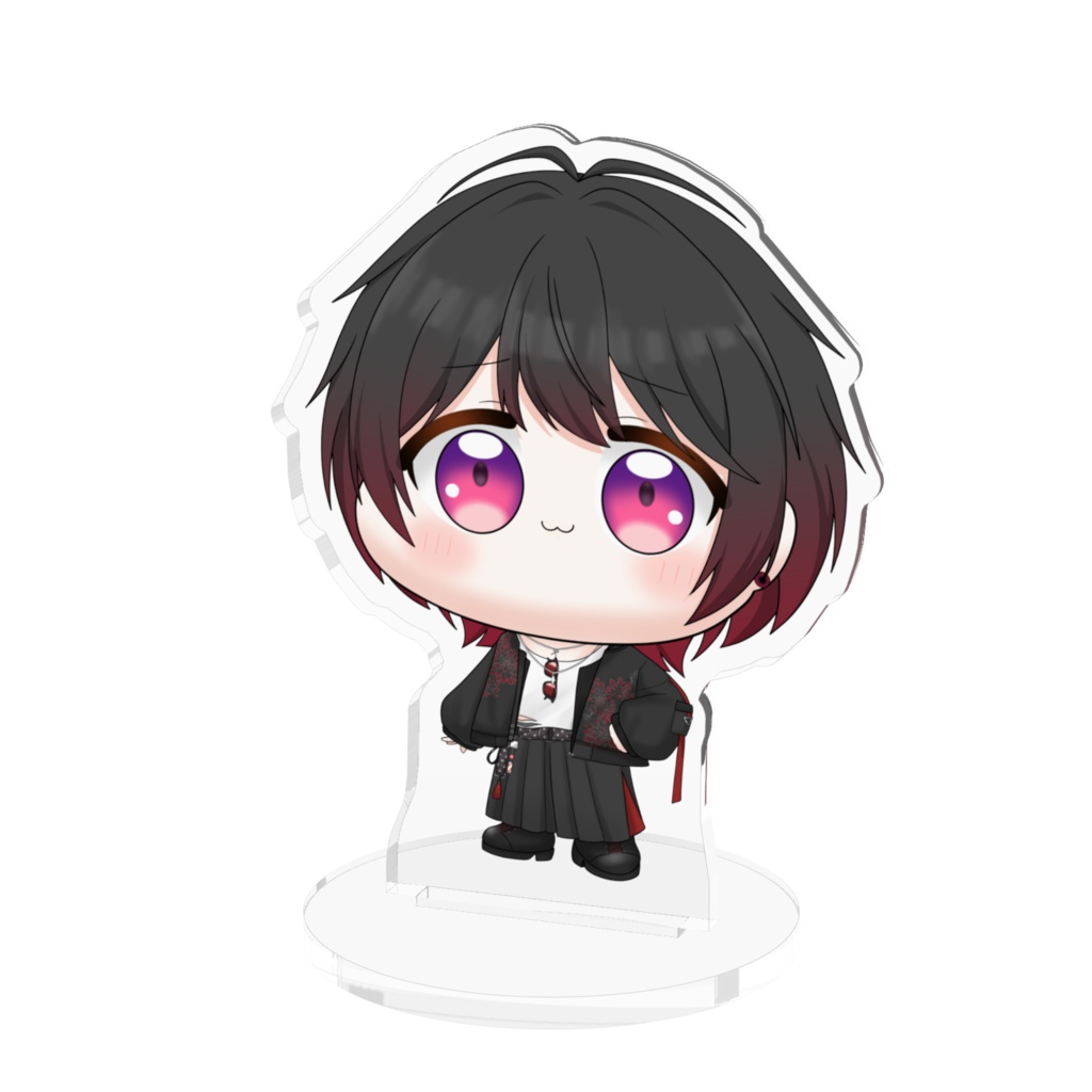 2nd Anniversary ーぽよしずアクスタ黒赤ー