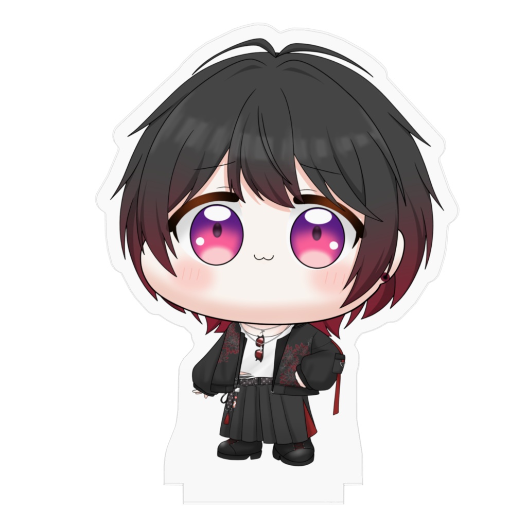 2nd Anniversary ーぽよしずアクスタ黒赤ー