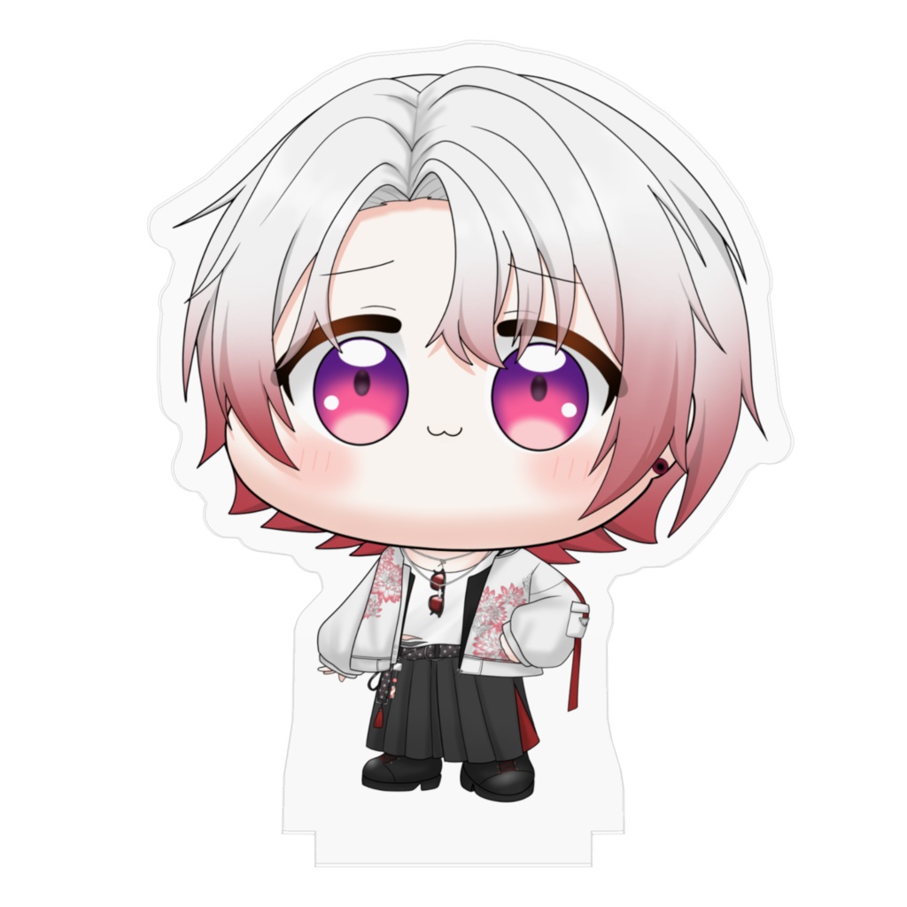 2nd Anniversary ーぽよしずアクスタ白赤ー