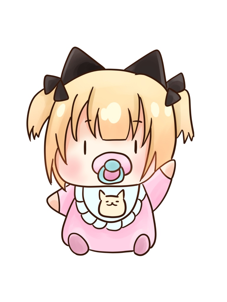 ばぶ凪紗 ステッカー