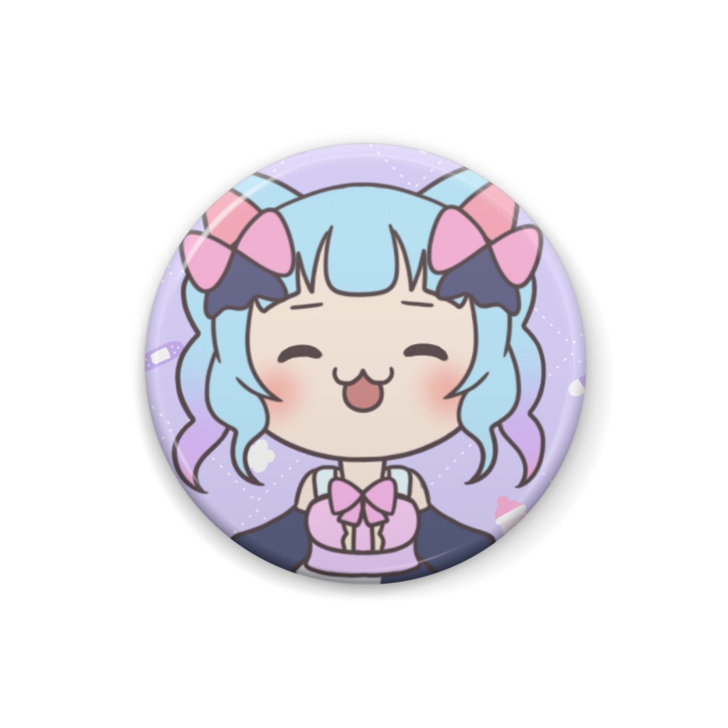 けだまなぎさの缶バッジ