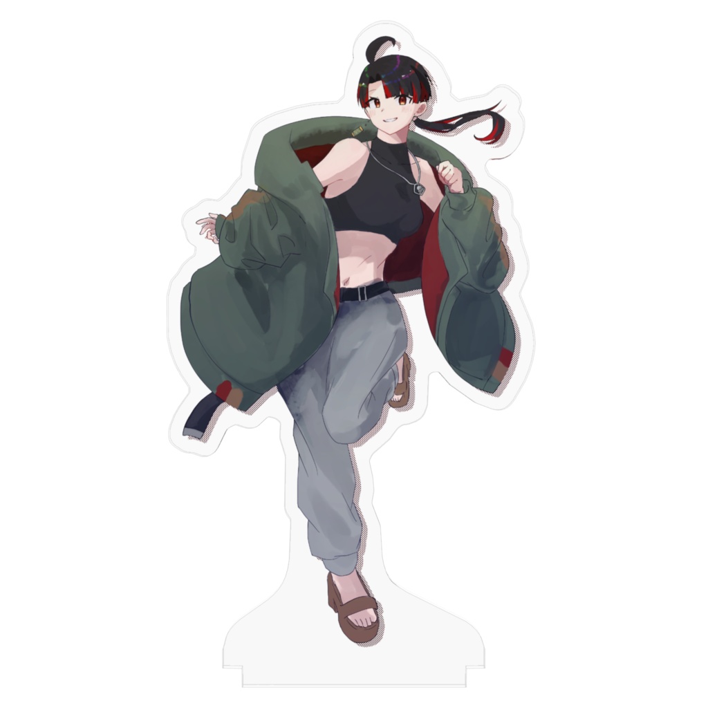 いばたろキービジュアクリルフィギュア