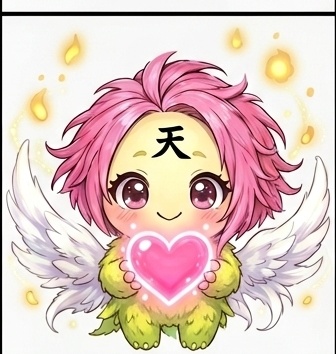 Pure-TEN: 9 Expressive Anime Sticker Poses / ピュア天のLINEスタンプ素材 9スタイル