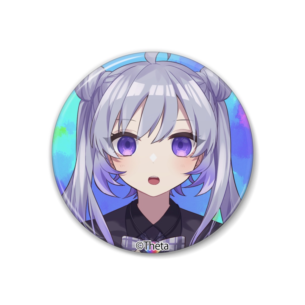 「しーた」缶バッチコレクションvol.1（02.通常イラスト） しーたの雑貨店（笑） BOOTH