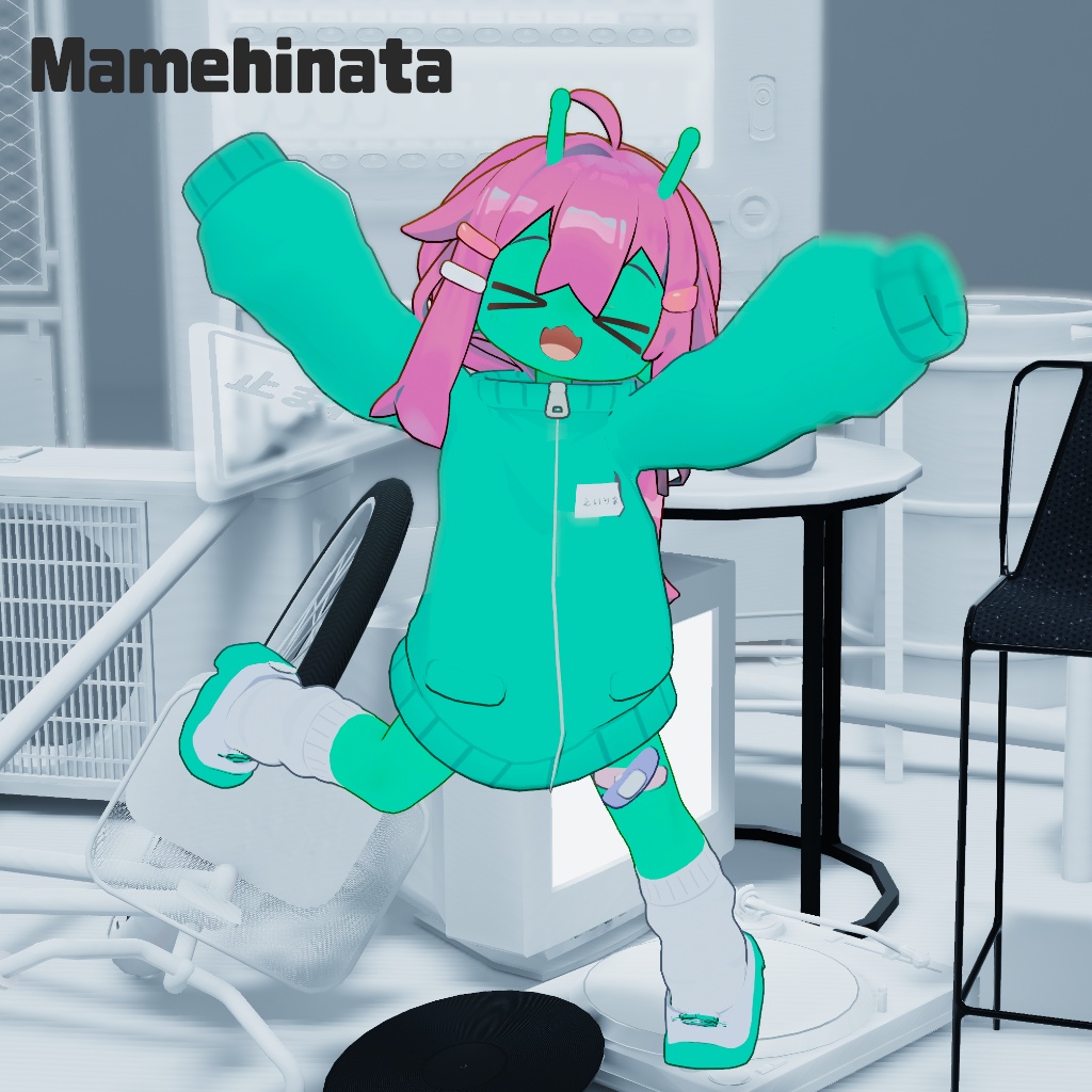 エイリアンのツノ【Kipfel・まめひなた対応】