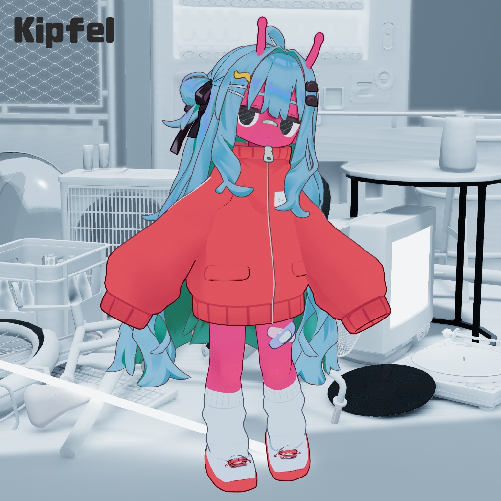 エイリアンのツノ【Kipfel・まめひなた対応】