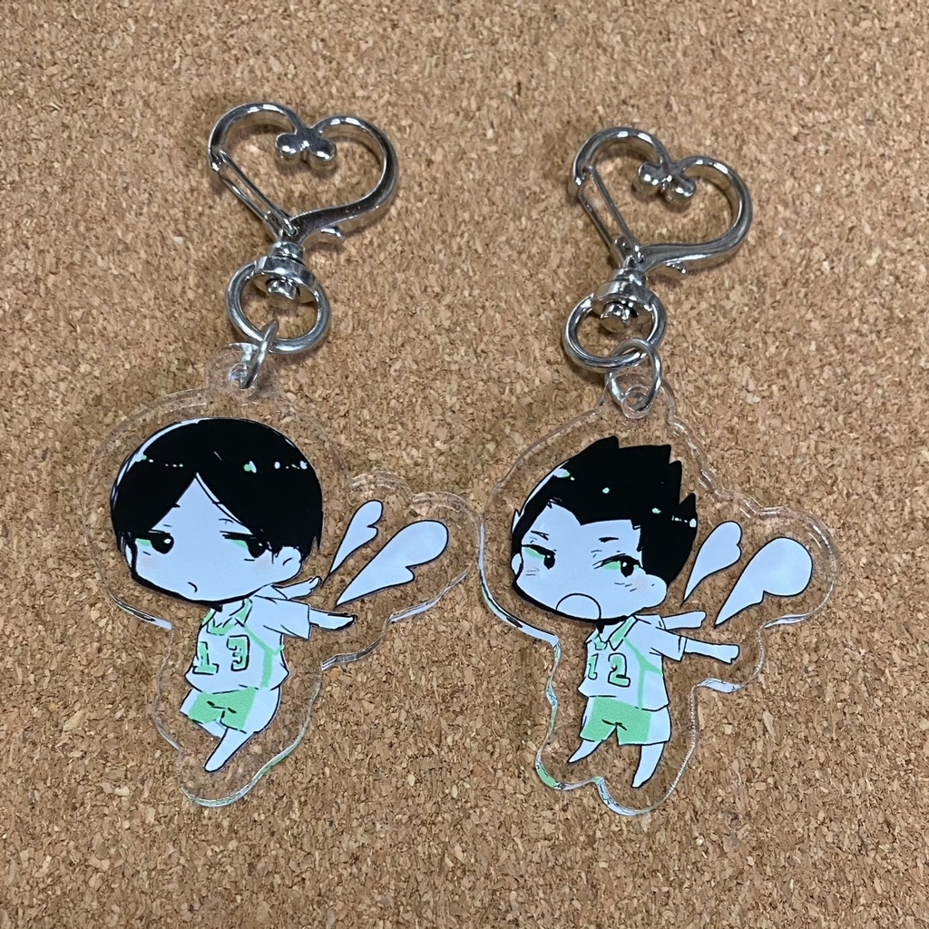 国金アクリルキーホルダーセット