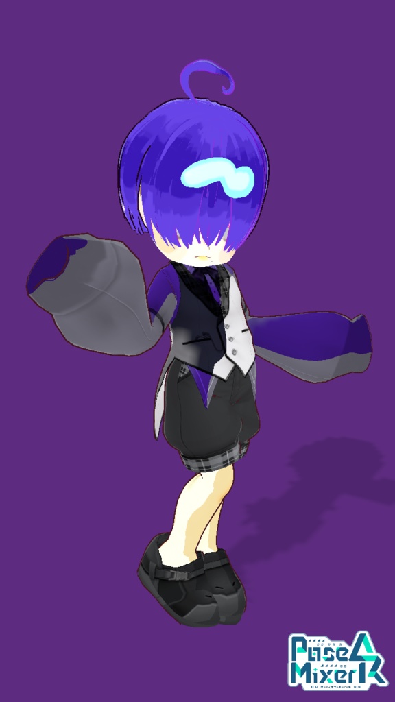 カラフルキッズ　紫