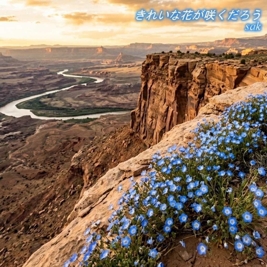 きれいな花が咲くだろう