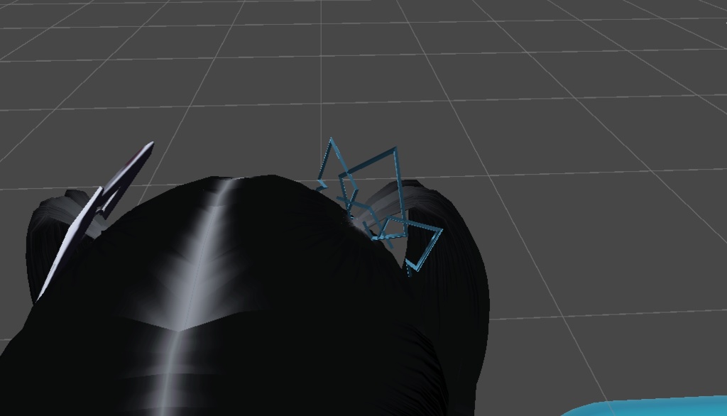 エリシュカちゃんの髪飾