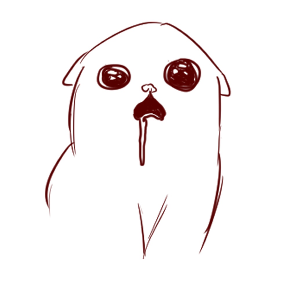 DROOLING CAT TEXTURE