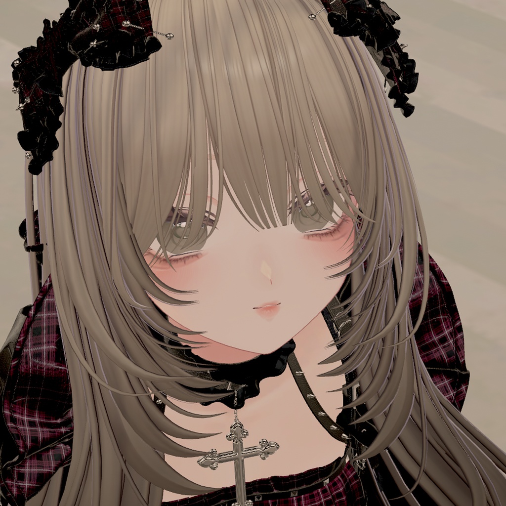 【うさ庭】地雷女子 手描きメイクテクスチャ&瞳テクスチャ①