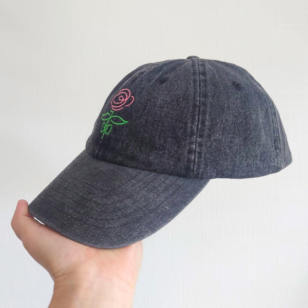 雑伊概念ロゴ刺繍キャップ