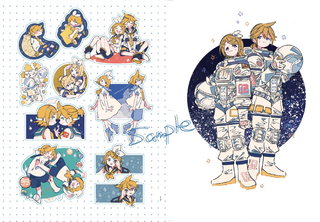 鏡音イラスト集「みねろぐぐ!」