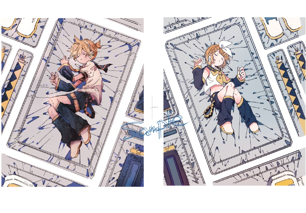 鏡音イラスト集「みねろぐぐ!」