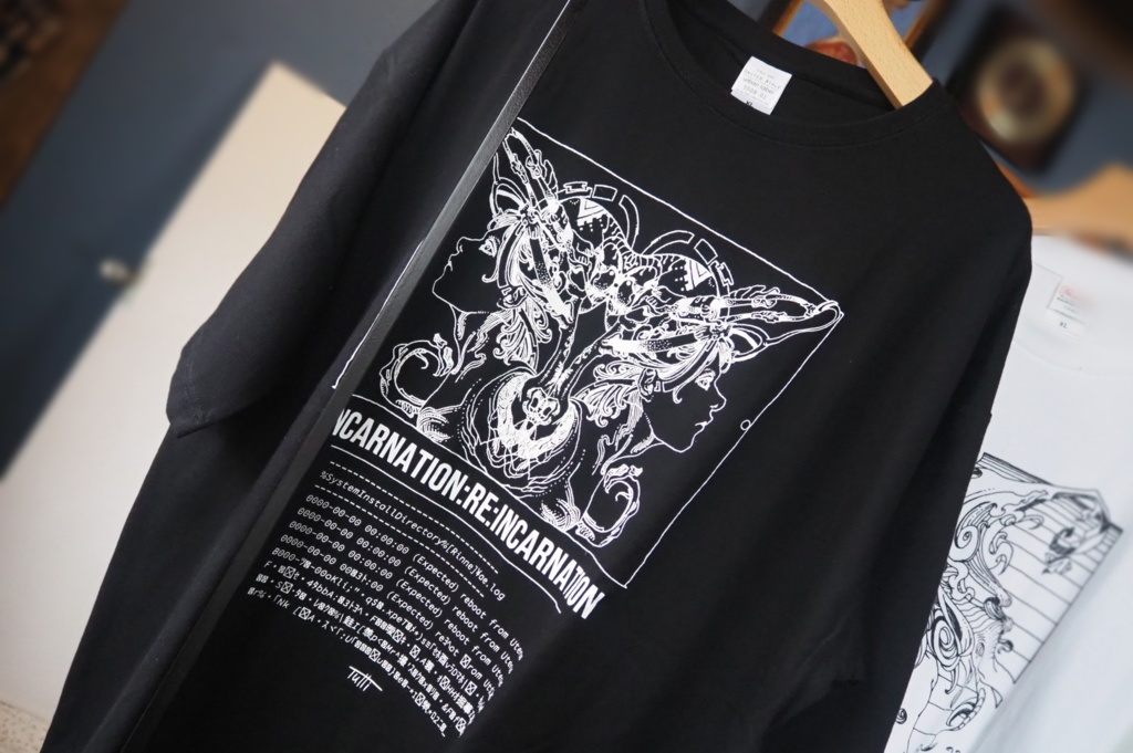 RE:INCARNATION Black Unisex T-Shirt