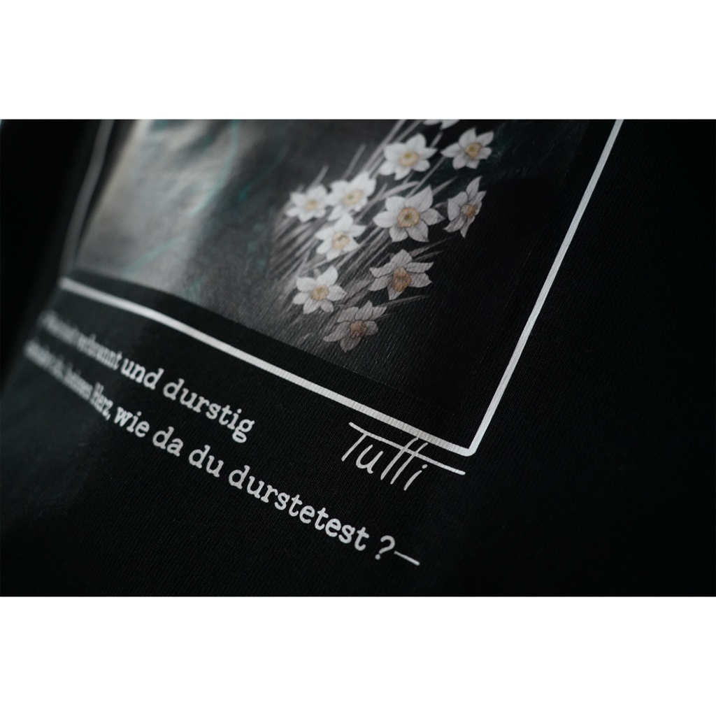 KARMA:001 Backprint Long sleeve shirt Black