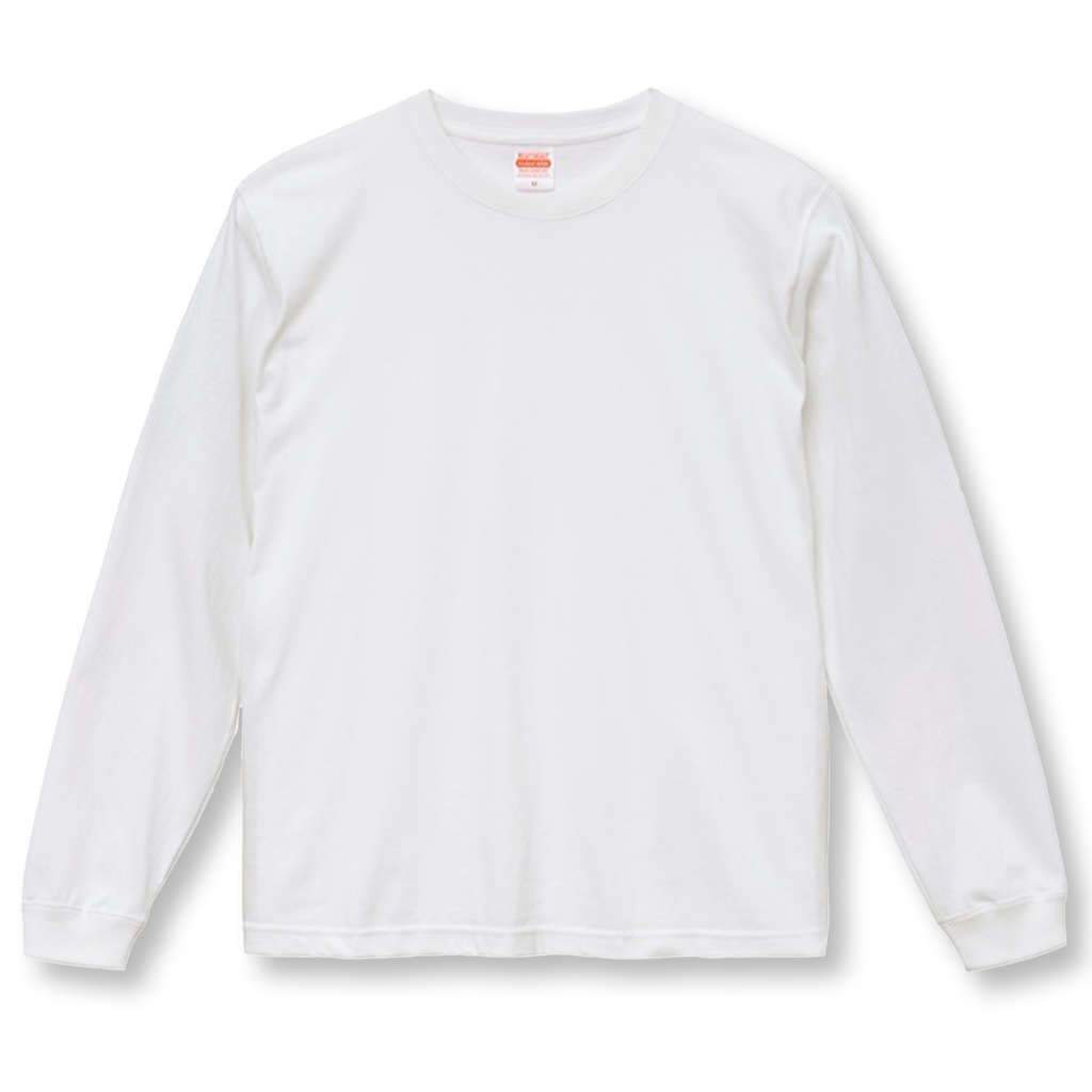 KARMA:001 Backprint Long sleeve shirt White