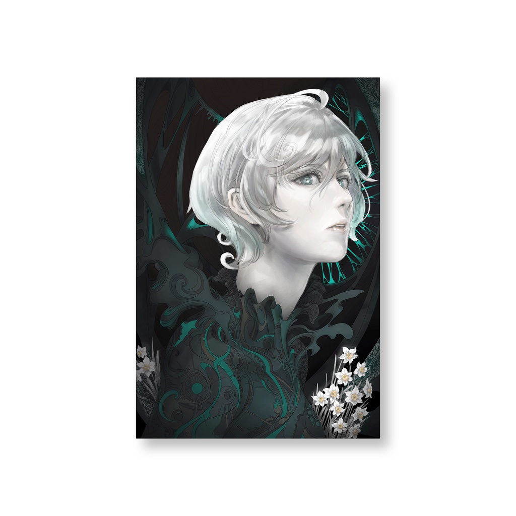 Matte coat Postcard KARMA:001