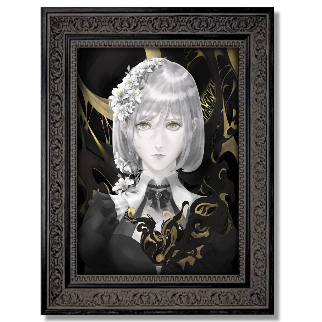 Reproduction KARMA:002 複製原画 額装高精細UVインクジェット