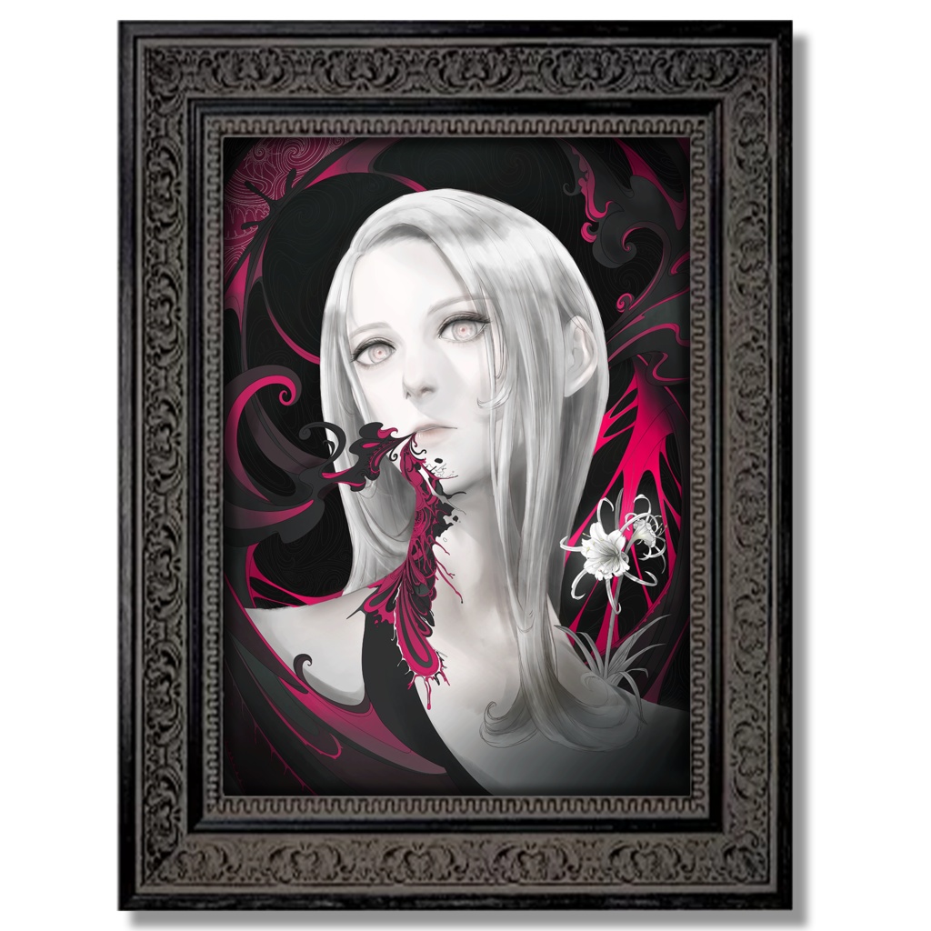 Reproduction KARMA:003 複製原画 額装高精細UVインクジェット