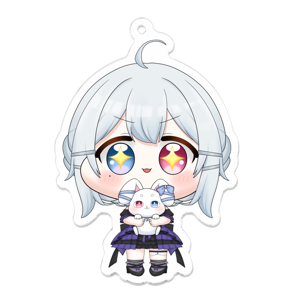 ゆはく&せしろアクリルキーホルダー