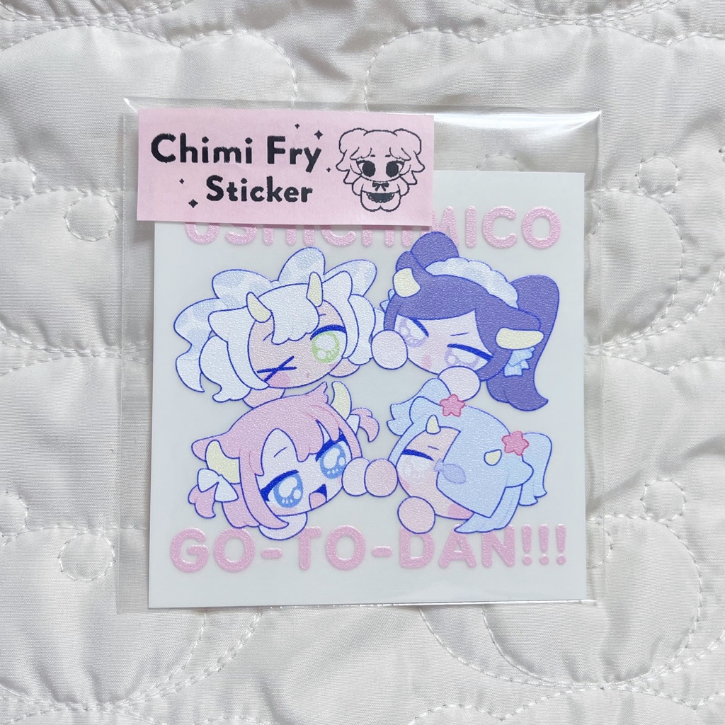 牛ちみこ強盗団ステッカー