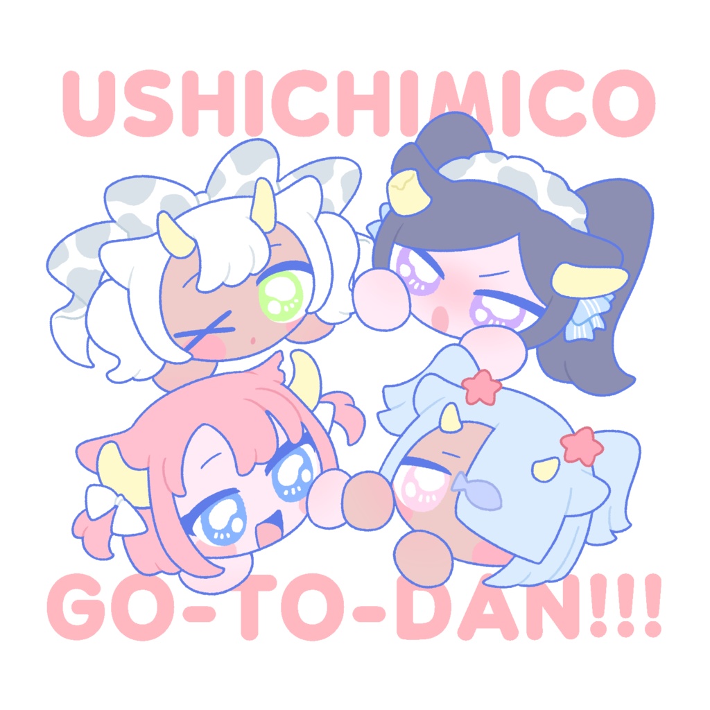 牛ちみこ強盗団ステッカー