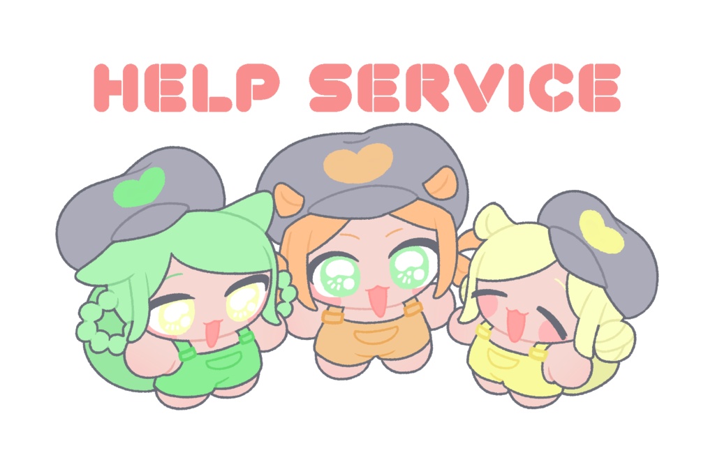 ちみこお助けサービスステッカー