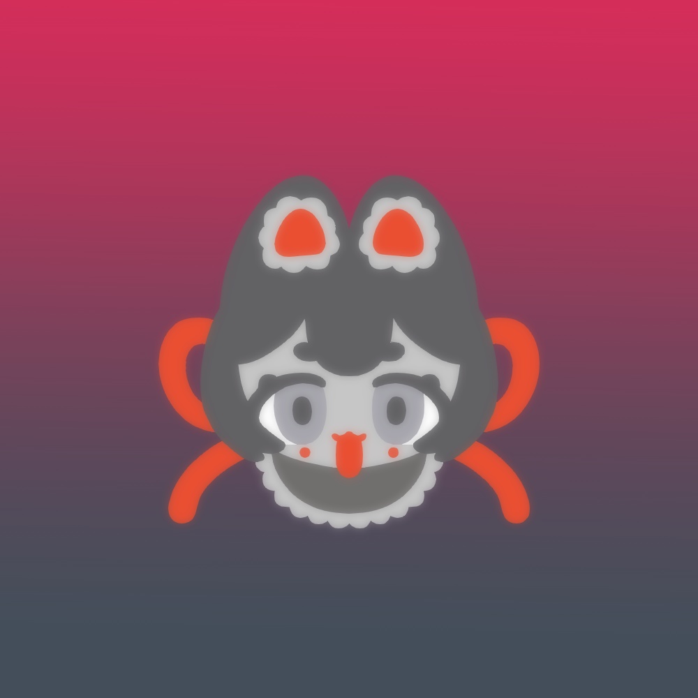 刺繍メッシュポーチ