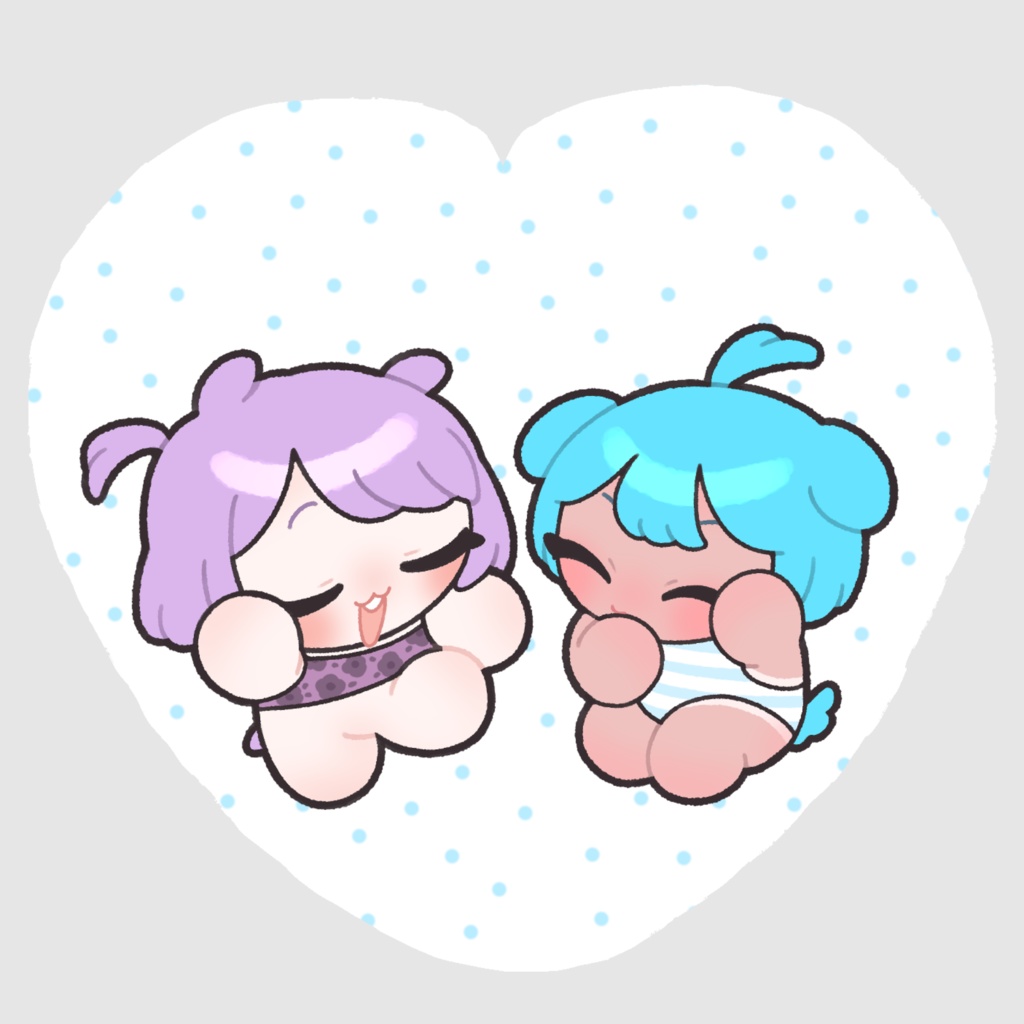 ハート缶バッジ