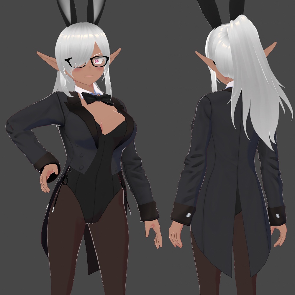 VRoid Studio 用 バニーガール テクスチャ セット