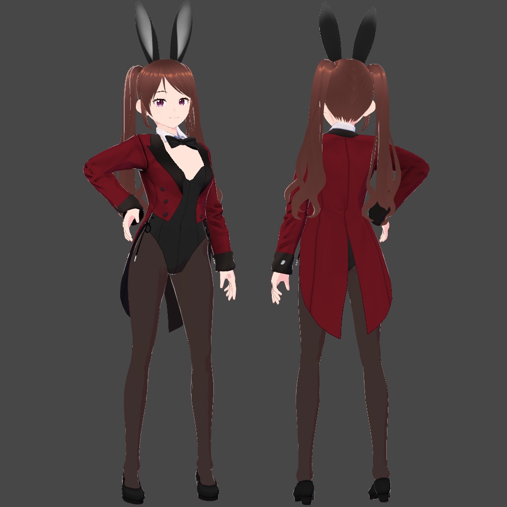 VRoid Studio 用 バニーガール テクスチャ セット