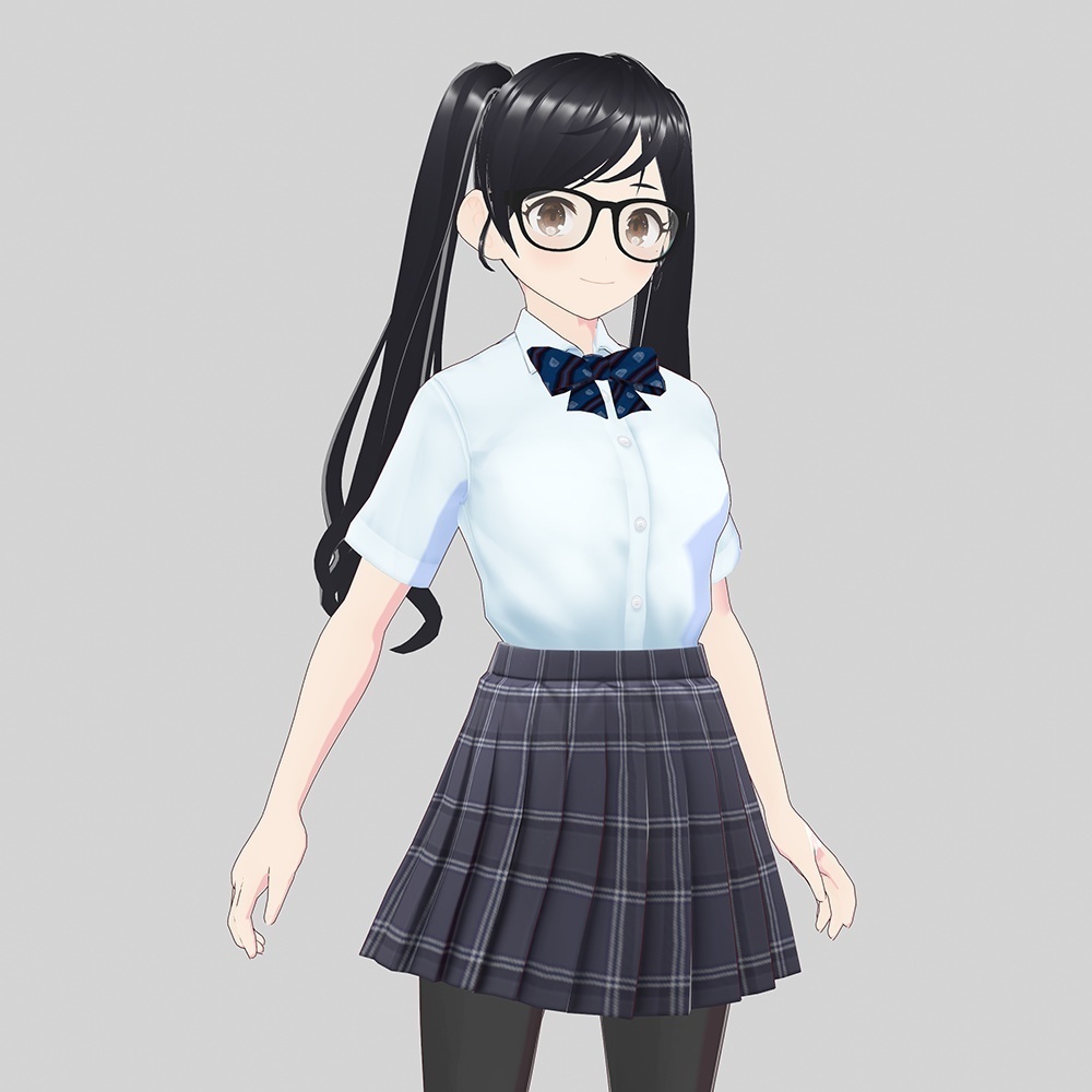 VRoid Studio 用 半袖スクールシャツ テクスチャ