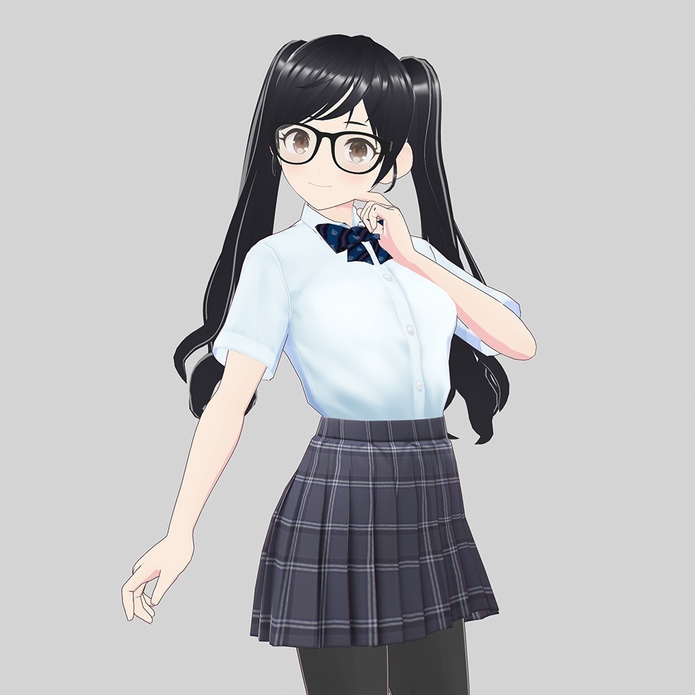 VRoid Studio 用 半袖スクールシャツ テクスチャ