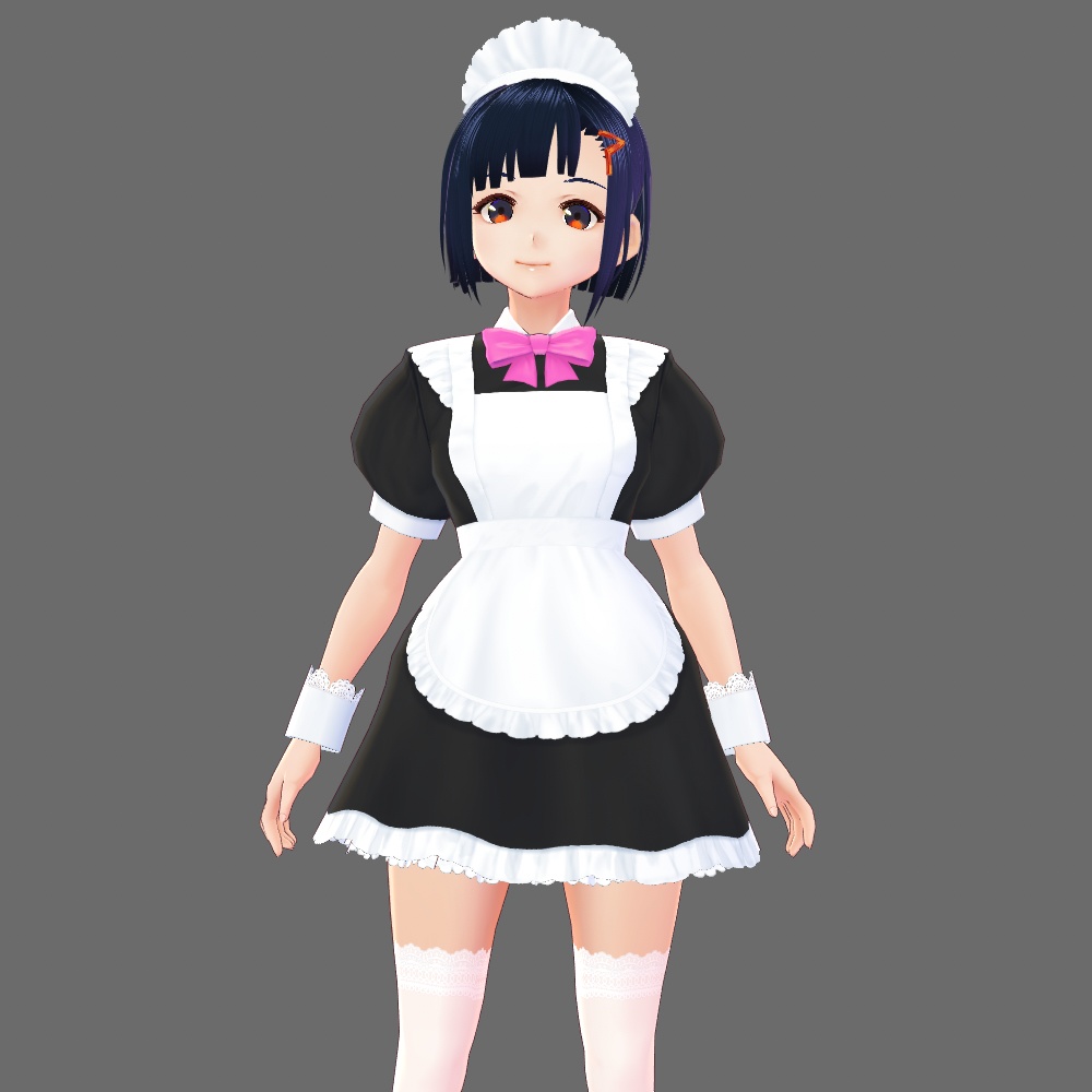 VRoid Studio 用 ミニスカ メイド テクスチャ